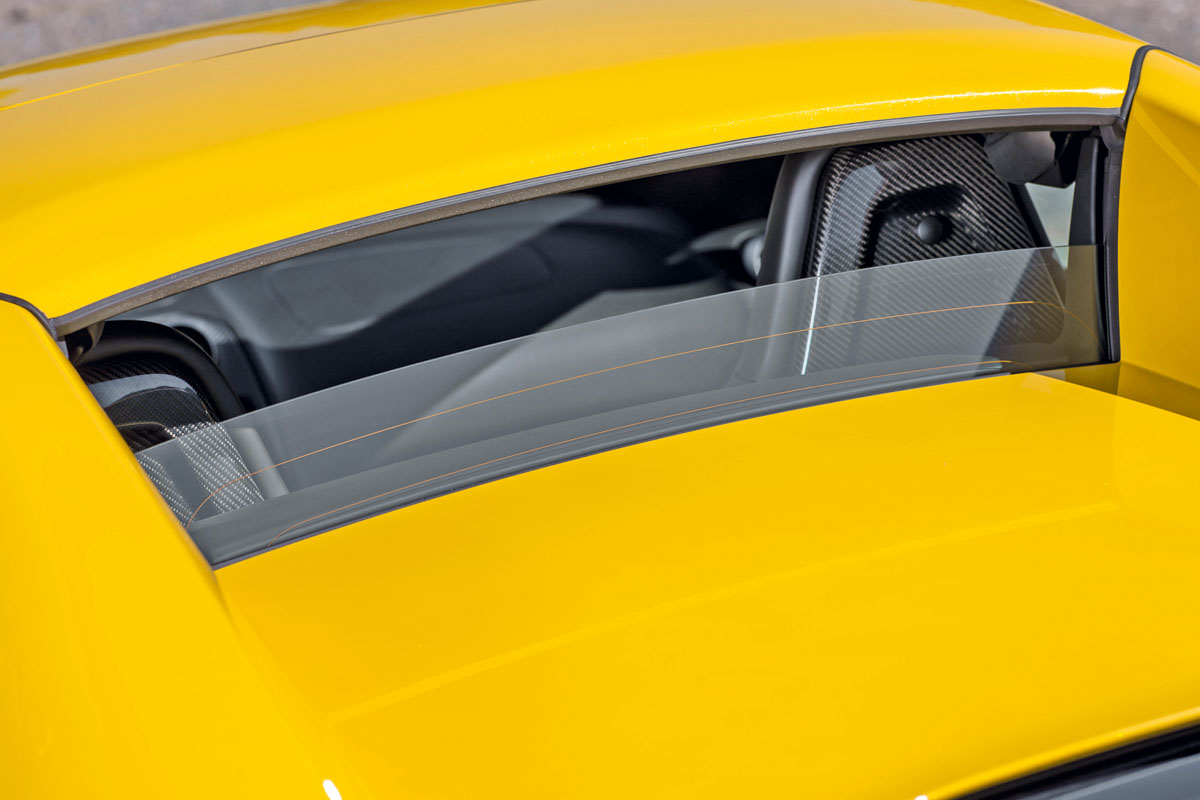 McLaren 12C Spider detail