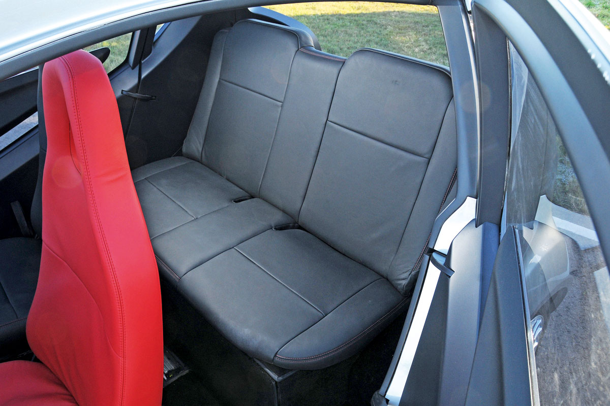 Tata Pixel rear seats
