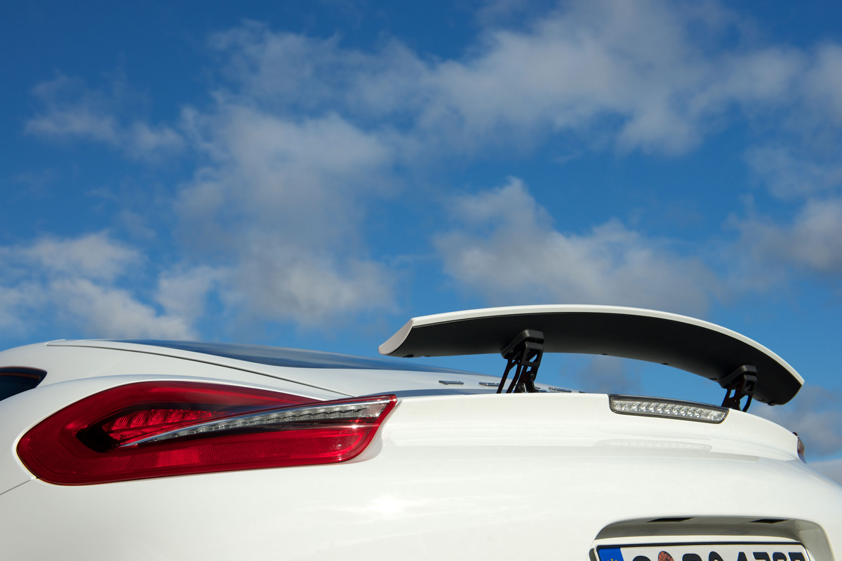 Porsche Cayman S rear spoiler