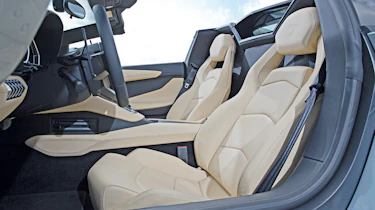 Lamborghini Aventador Roadster front seats