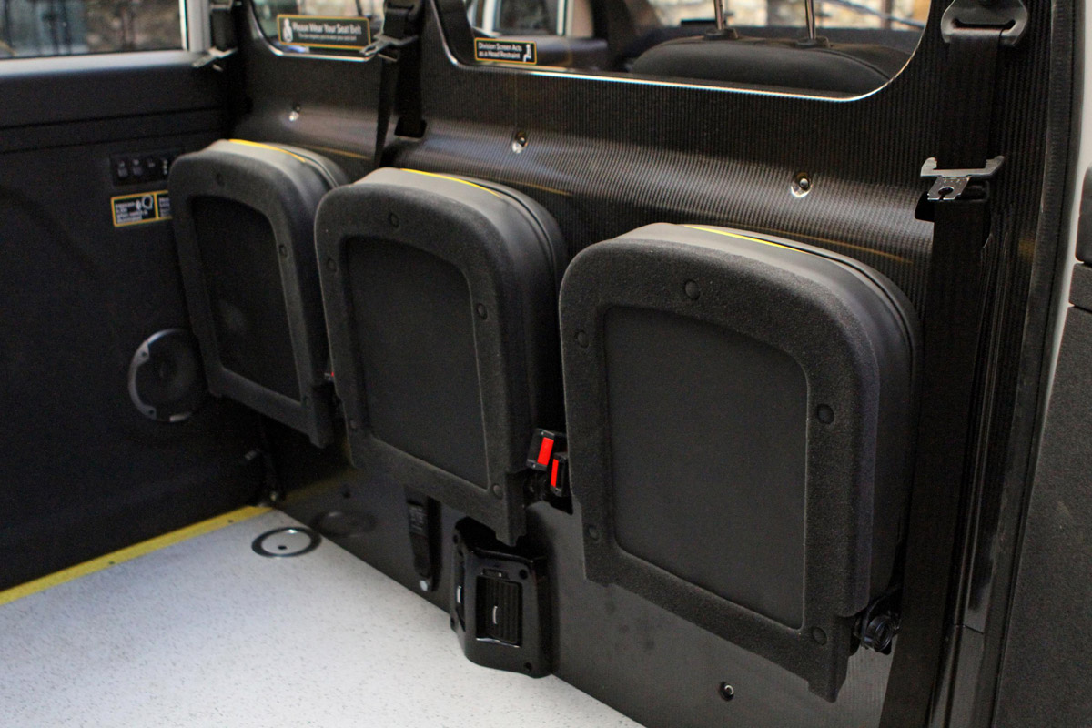 Electric Metrocab seats