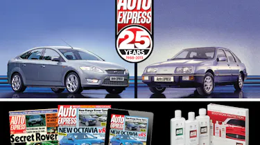 Auto Express 25th anniversary subscription offer