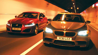 BMW M5 vs Jaguar XFR