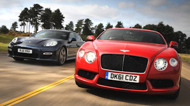 Porsche Panamera vs Bentley Continental GT