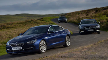 BMW 6 Series Gran Coupe vs Mercedes CLS and Porsche Panamera
