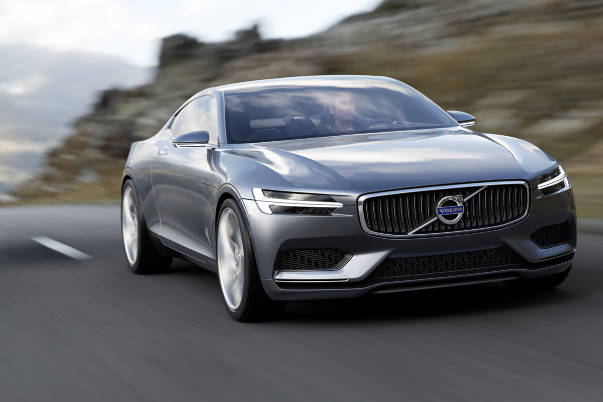 Volvo Concept Coupe action