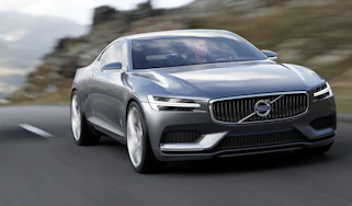Volvo Concept Coupe action
