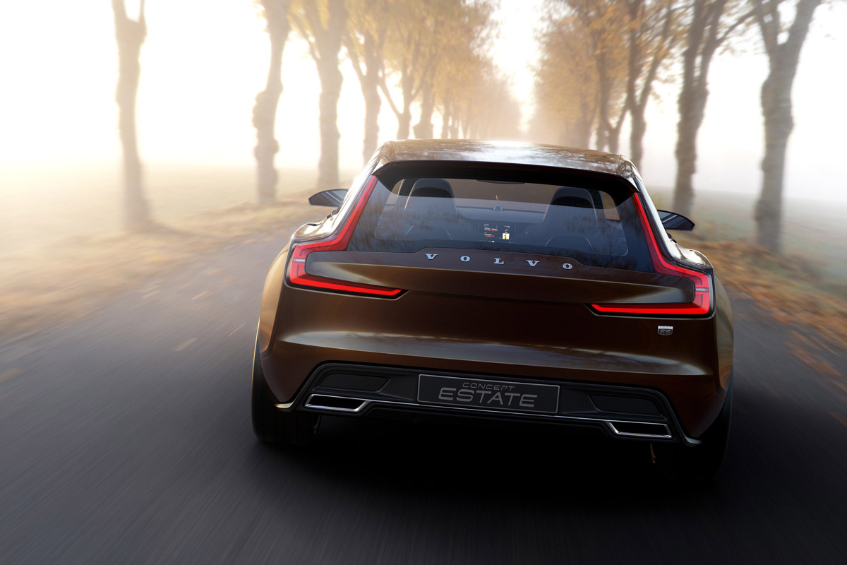 Volvo Concept Estate back