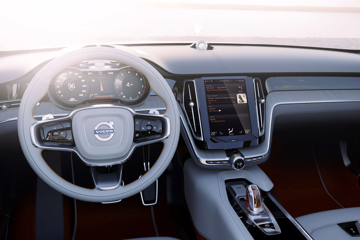Volvo Concept Estate interior