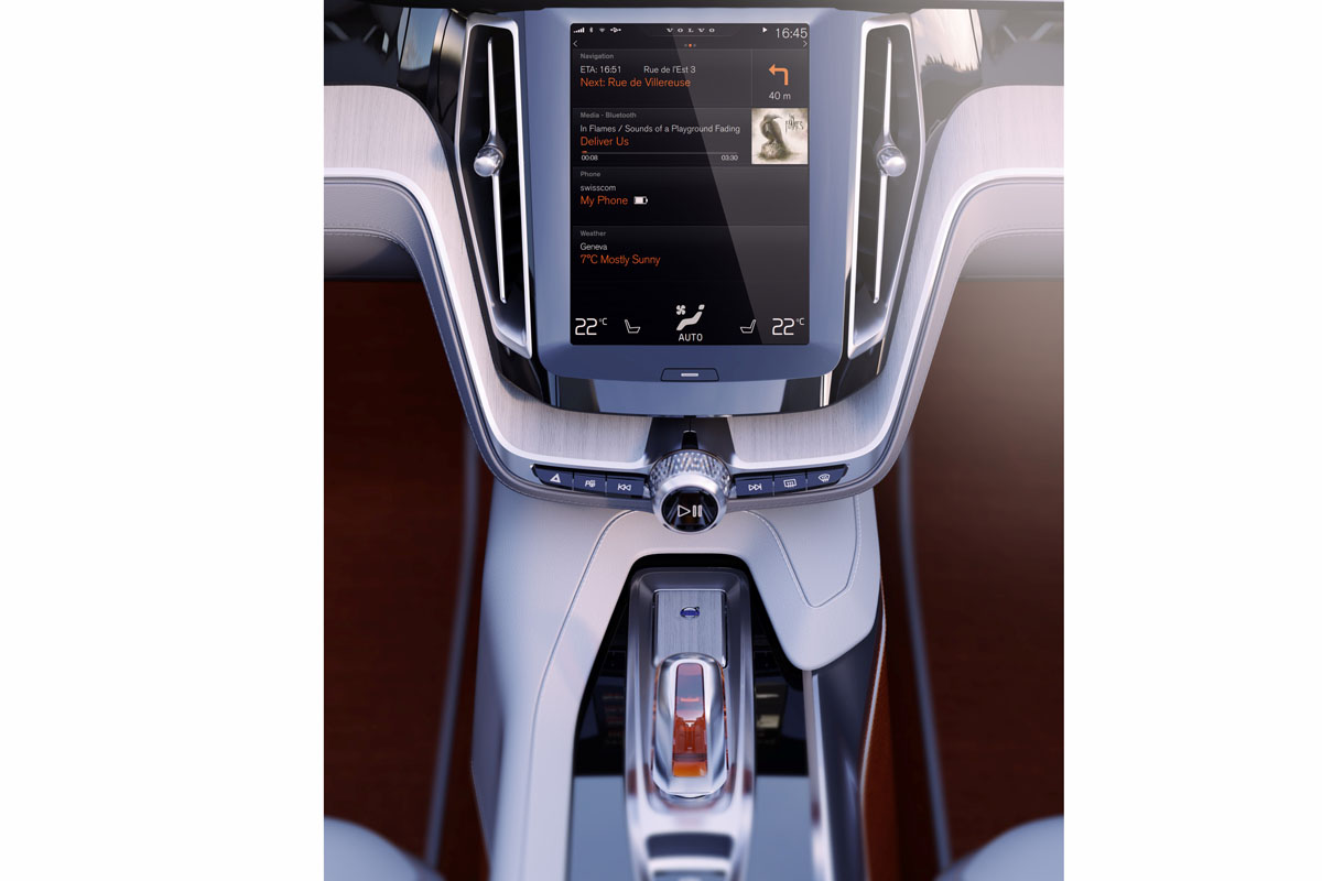 Volvo Concept Estate cabin