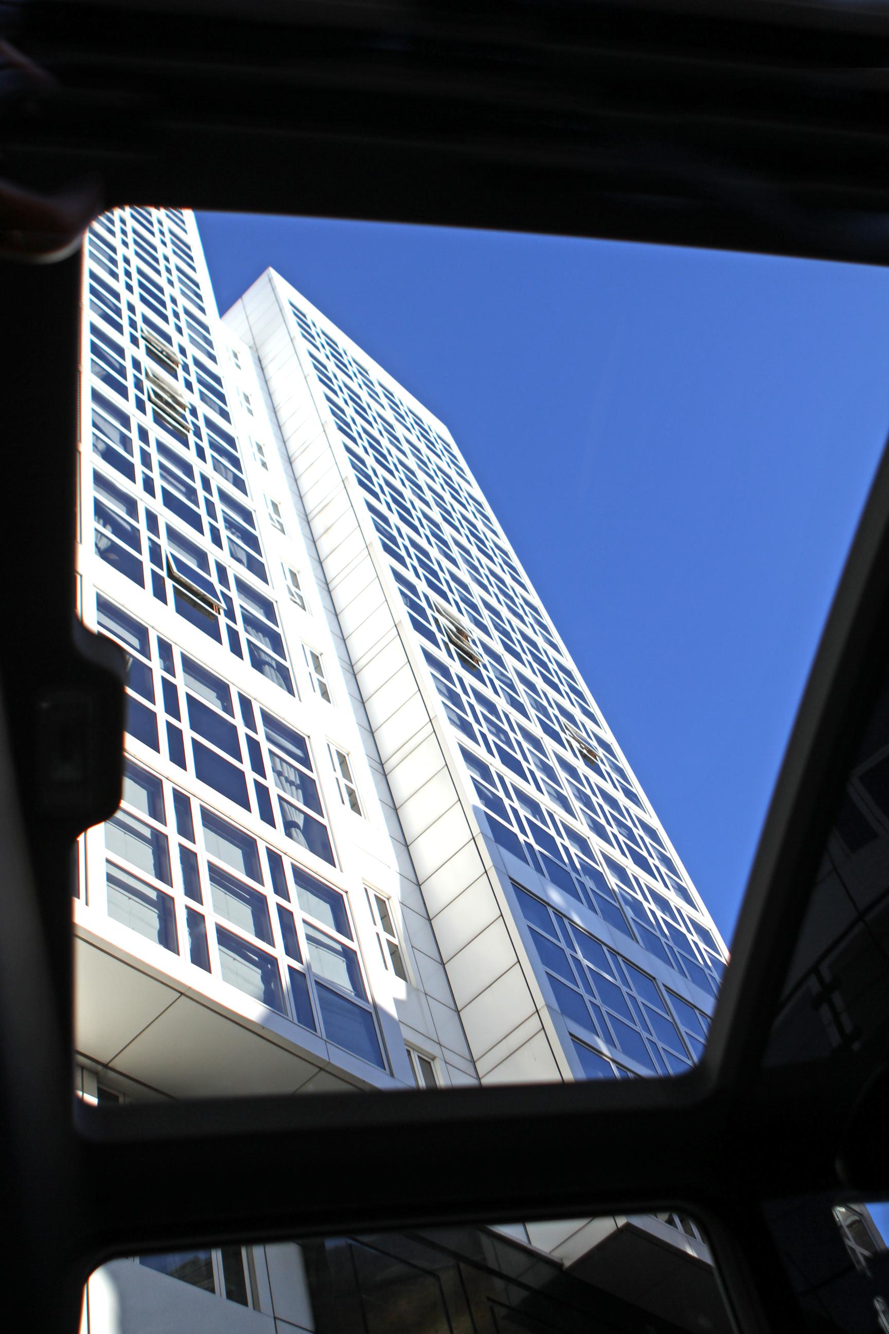 Electric Metrocab panoramic roof