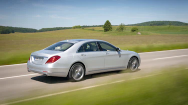 Mercedes S500 side view