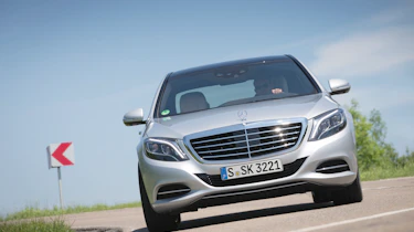 Mercedes S500 front action