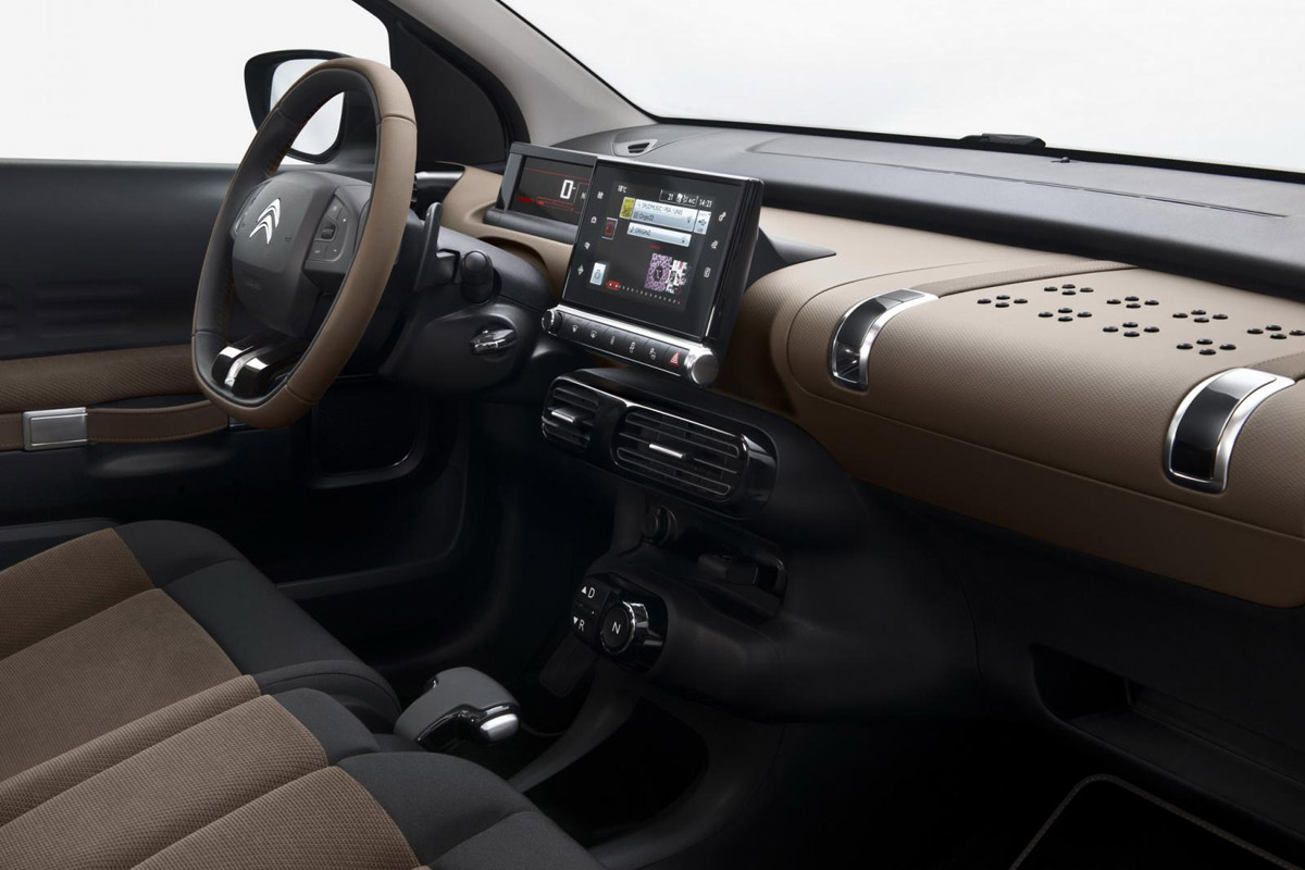 Citroen C4 Cactus leaked interior