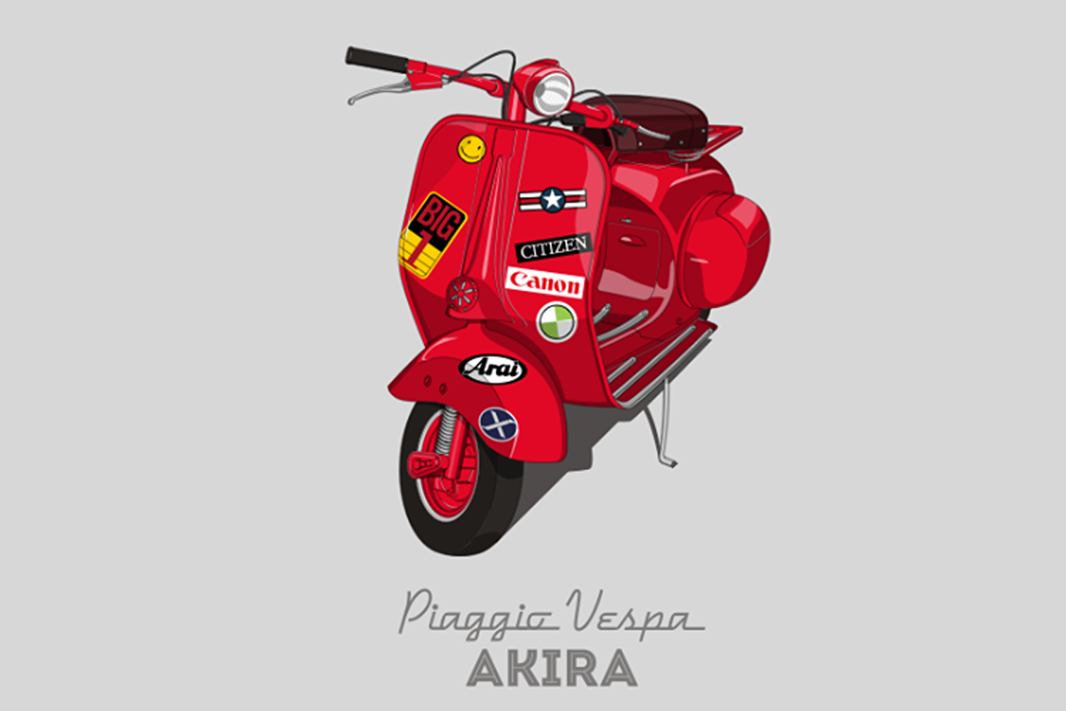 Piaggio Vespa - Akira