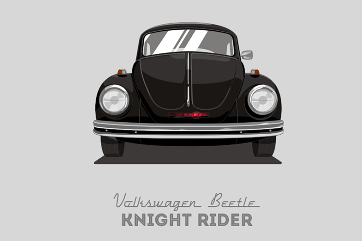 Volkswagen Beetle - Knight Rider