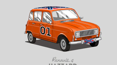 Renault 4 - Dukes of Hazzard