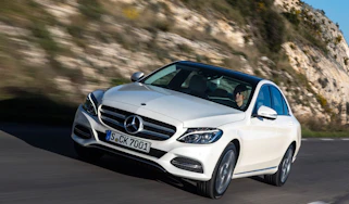 Mercedes C200 BlueTec front
