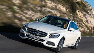 Mercedes C200 BlueTec front