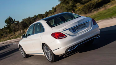 Mercedes C200 BlueTec rear