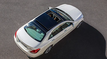 Mercedes C200 BlueTec roof