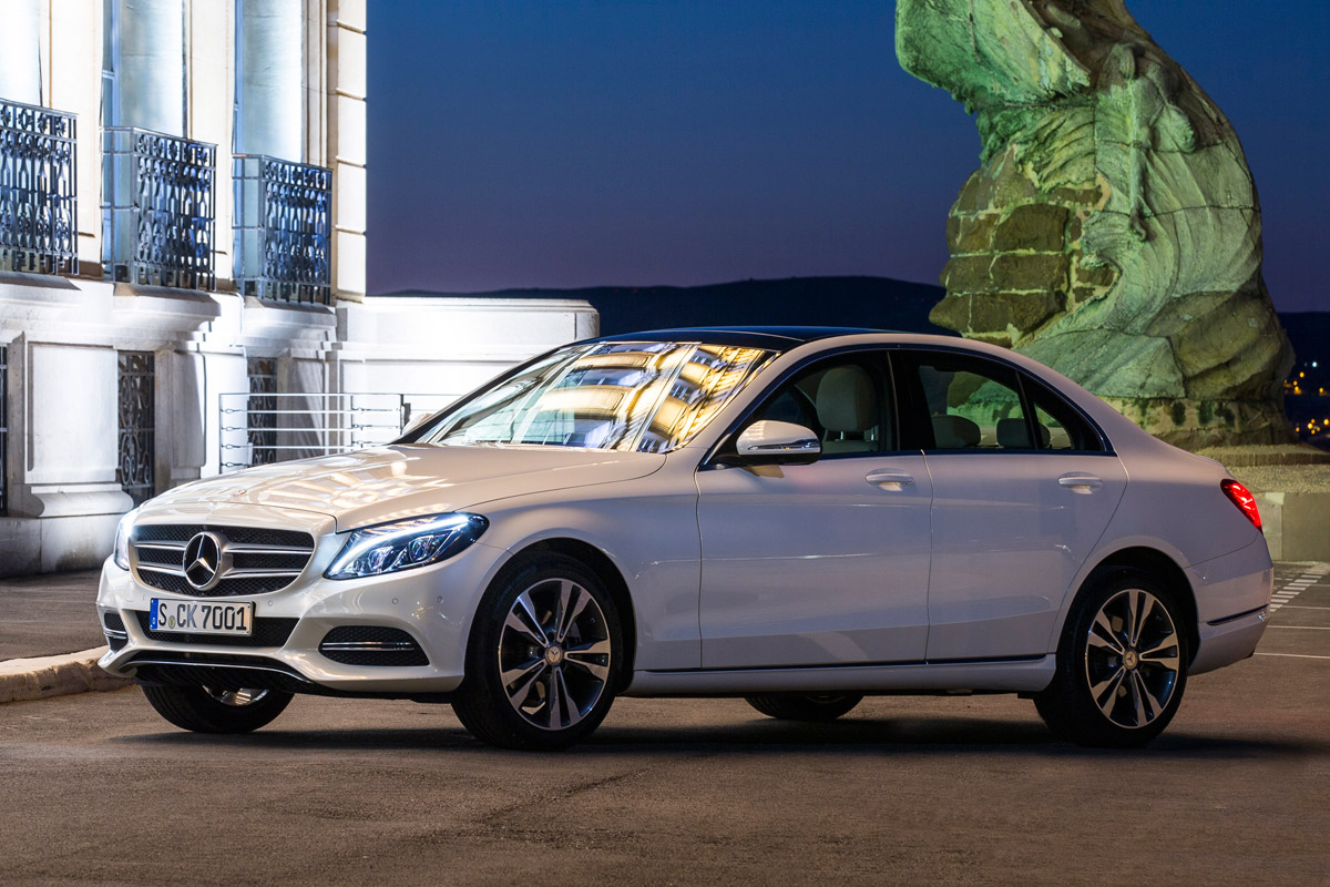 Mercedes C200 BlueTec static