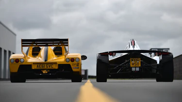 Radical SR3 SL and BAC Mono rear static