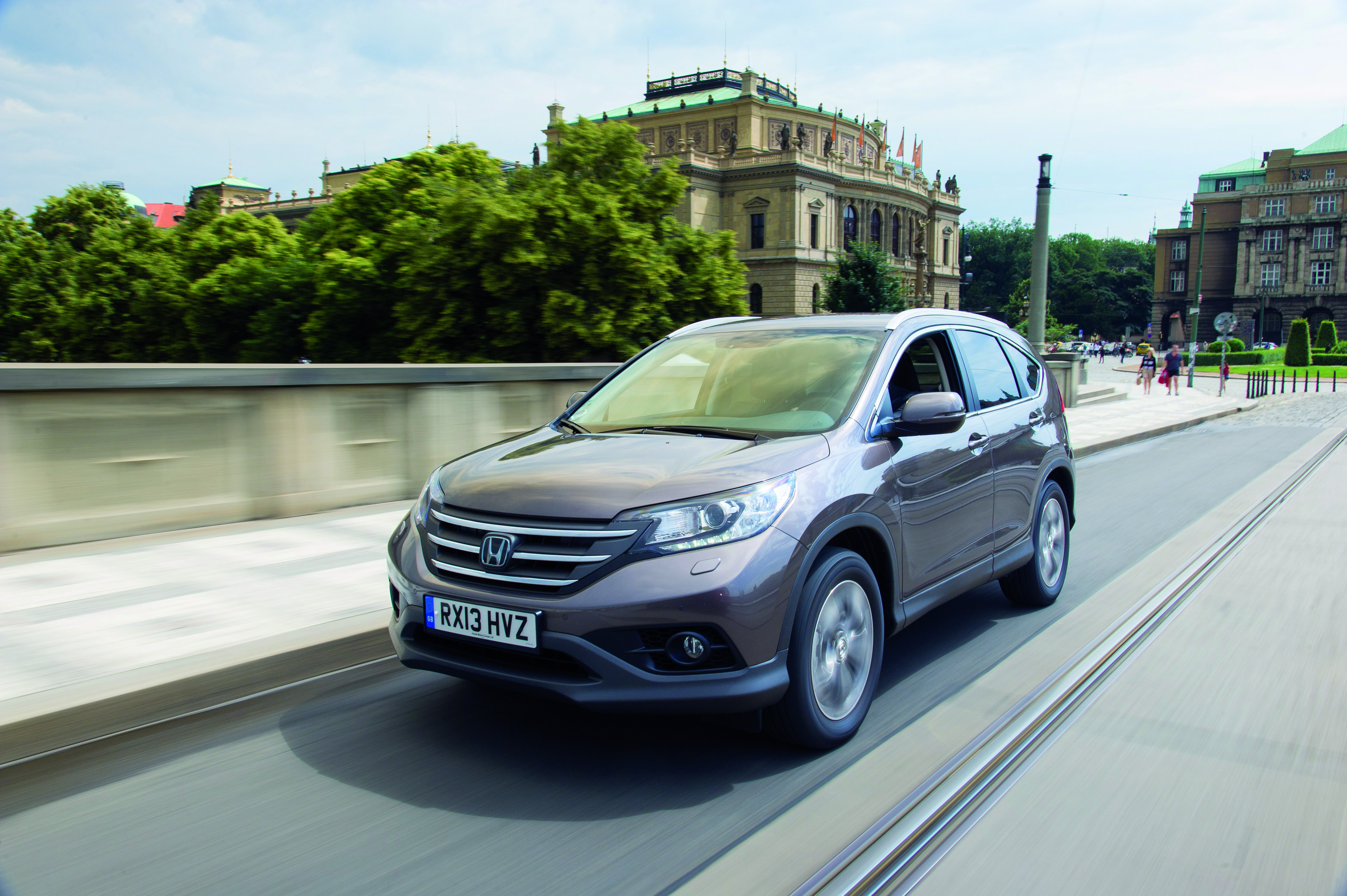 Honda CR-V in action
