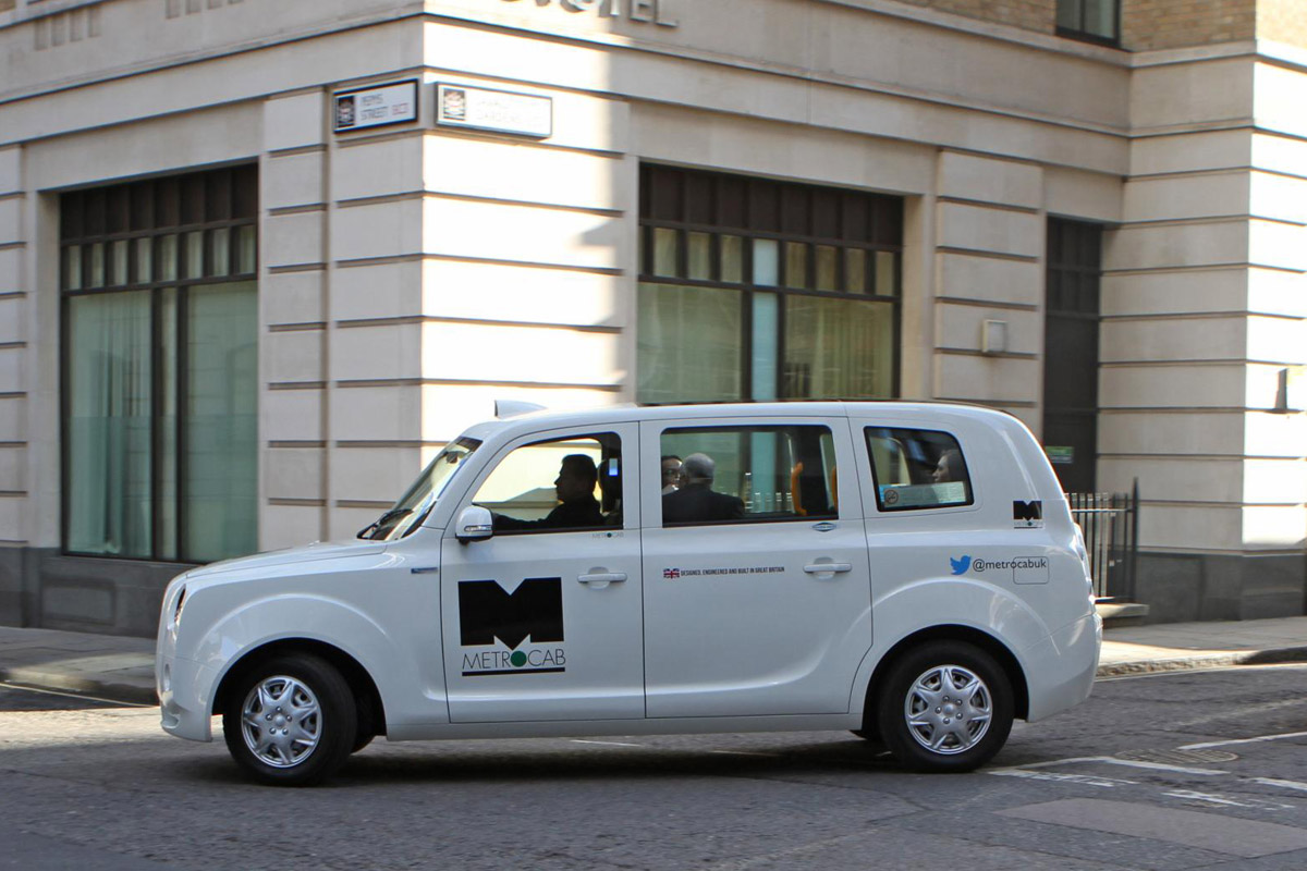 Electric Metrocab profile