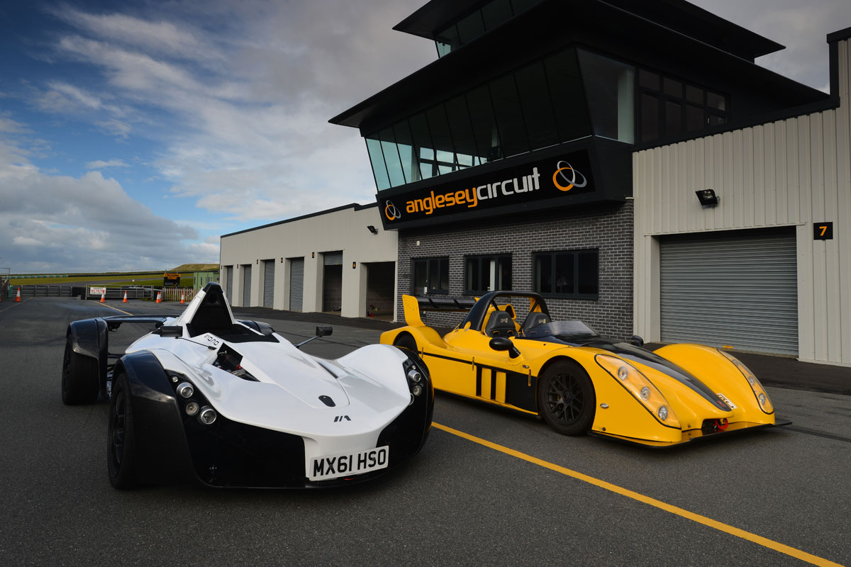BAC Mono and Radical SR3 SL front static