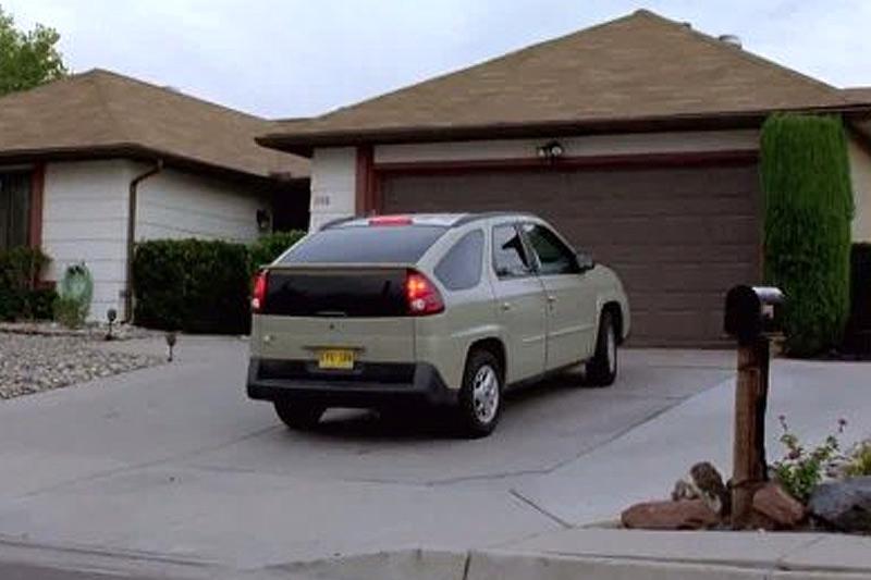 Breaking Bad Walter White Aztek car 