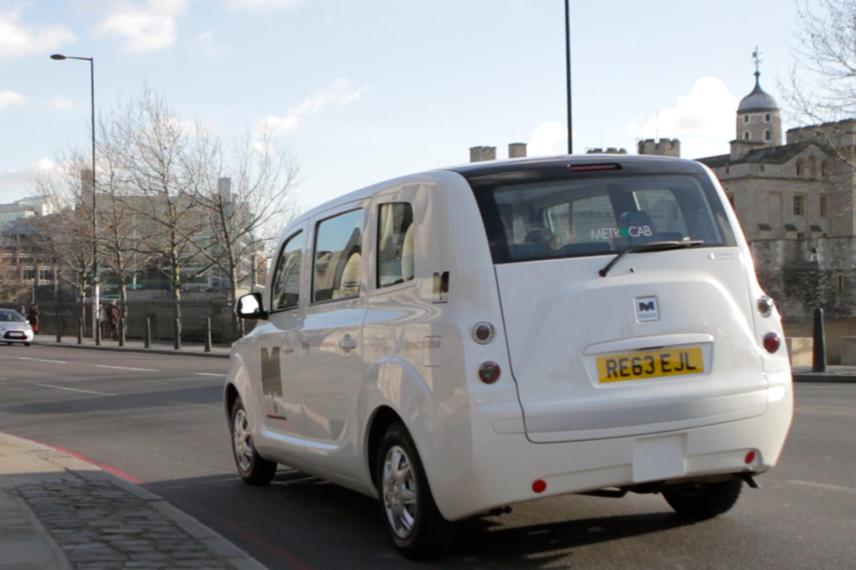 Electric Metrocab rear