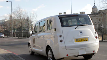 Electric Metrocab rear
