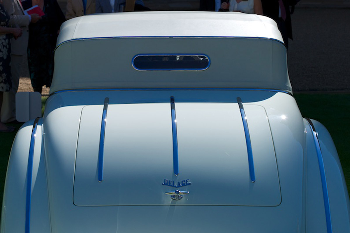 1936 Delage D8S de Villars Roadster
