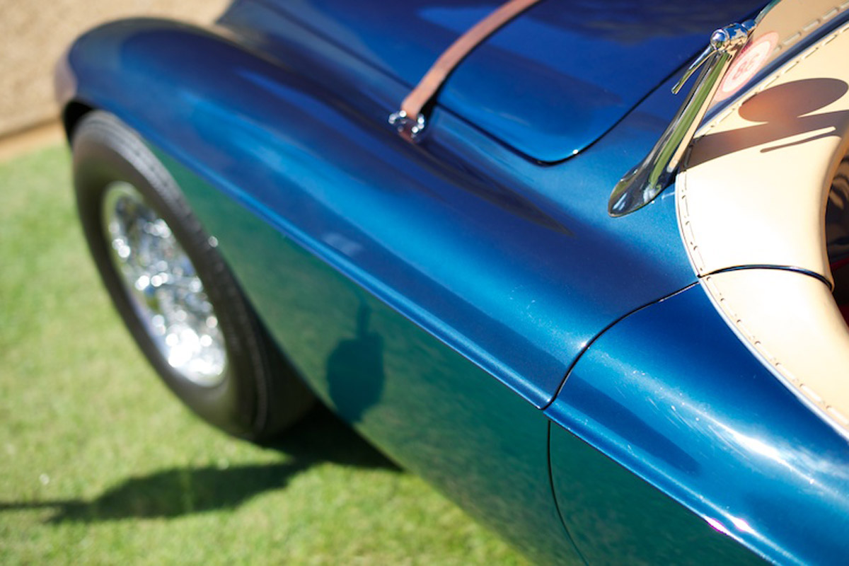 1950 Ferrari 166 MM Touring detail