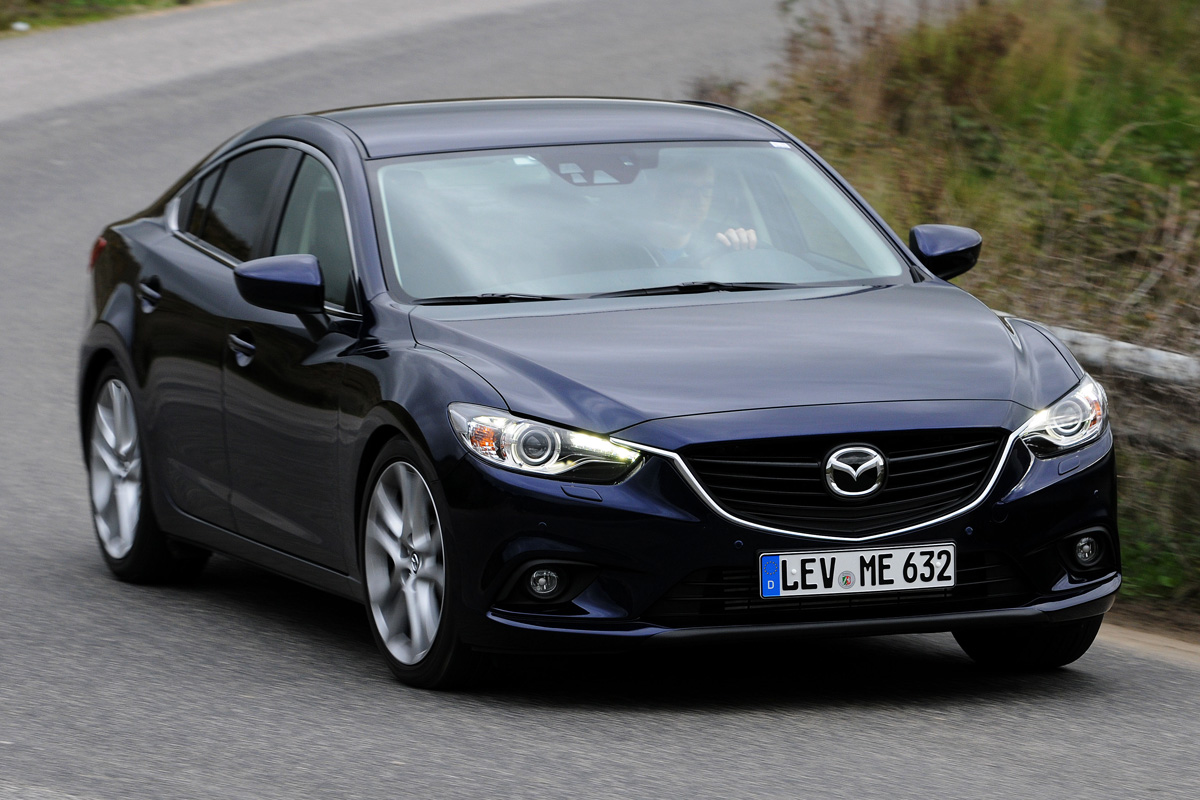 Mazda 6 automatic front cornering
