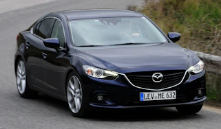 Mazda 6 automatic front cornering
