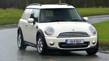 MINI Clubvan front cornering