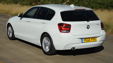 BMW 116d rear tracking