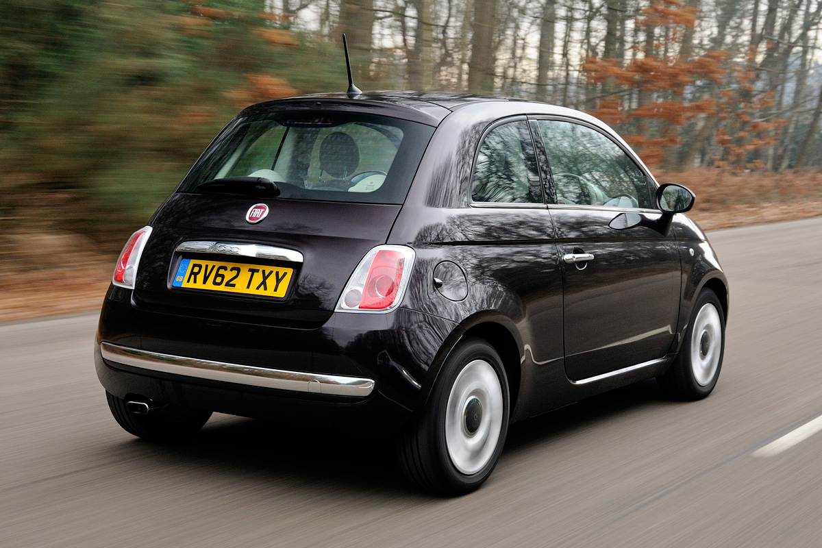 Fiat 500 rear tracking