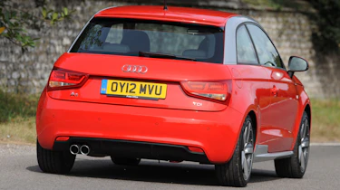 Audi A1 rear cornering