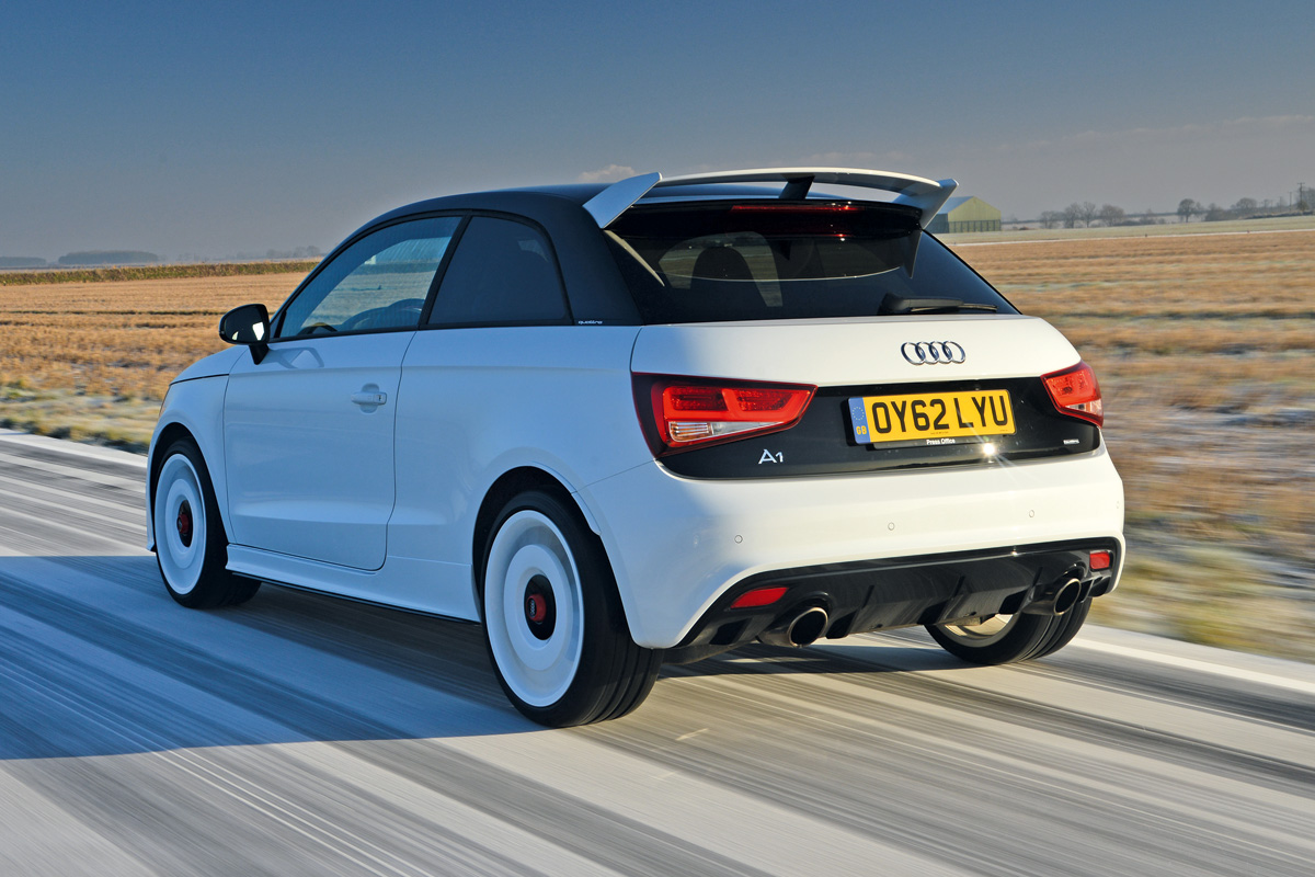 Audi A1 Quattro rear tracking