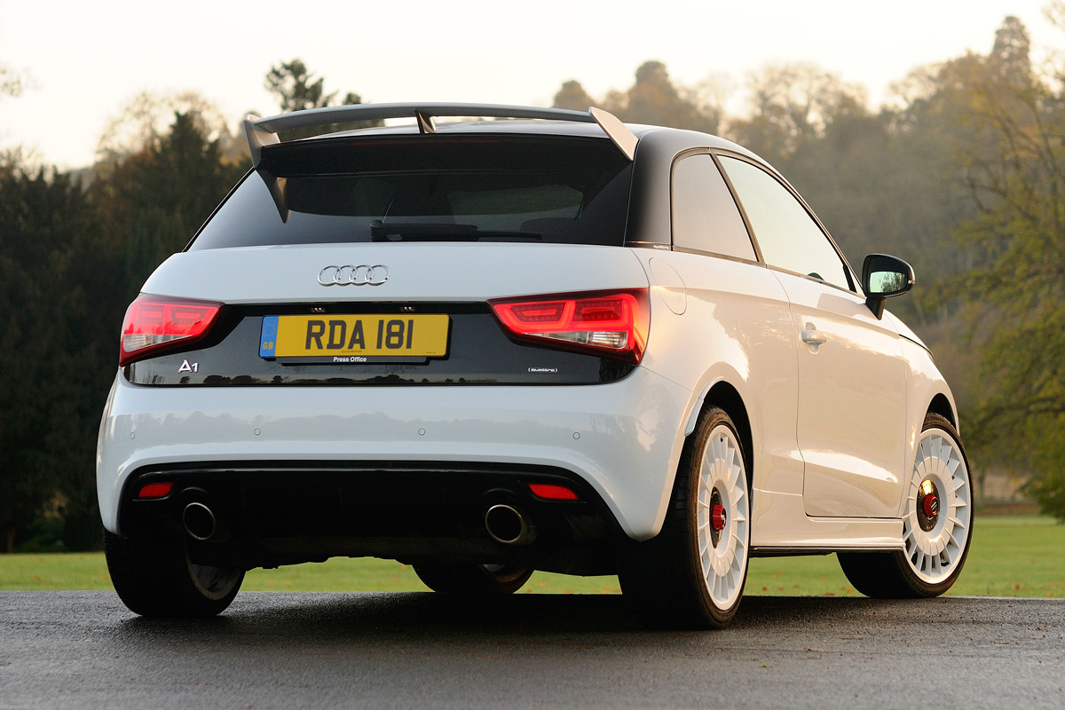 Audi A1 quattro rear static