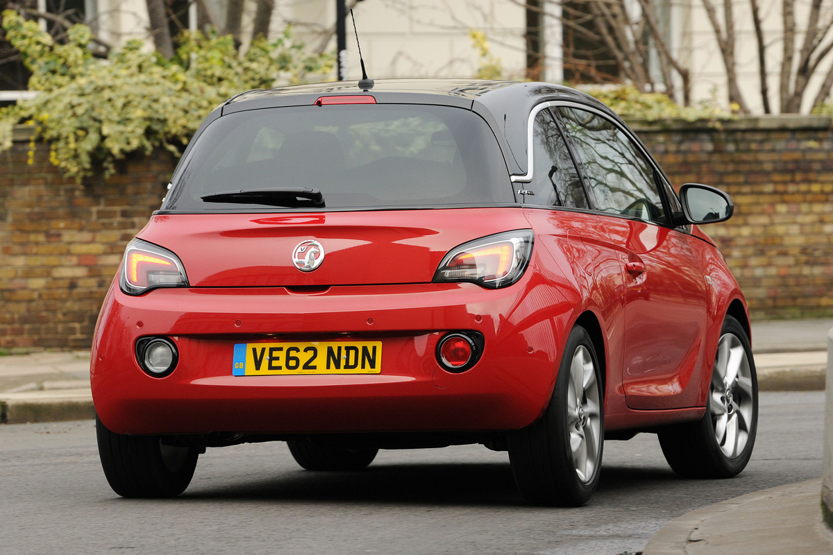 Vauxhall Adam rear cornering