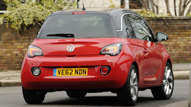 Vauxhall Adam rear cornering