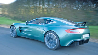 Aston Martin One-77 rear cornering