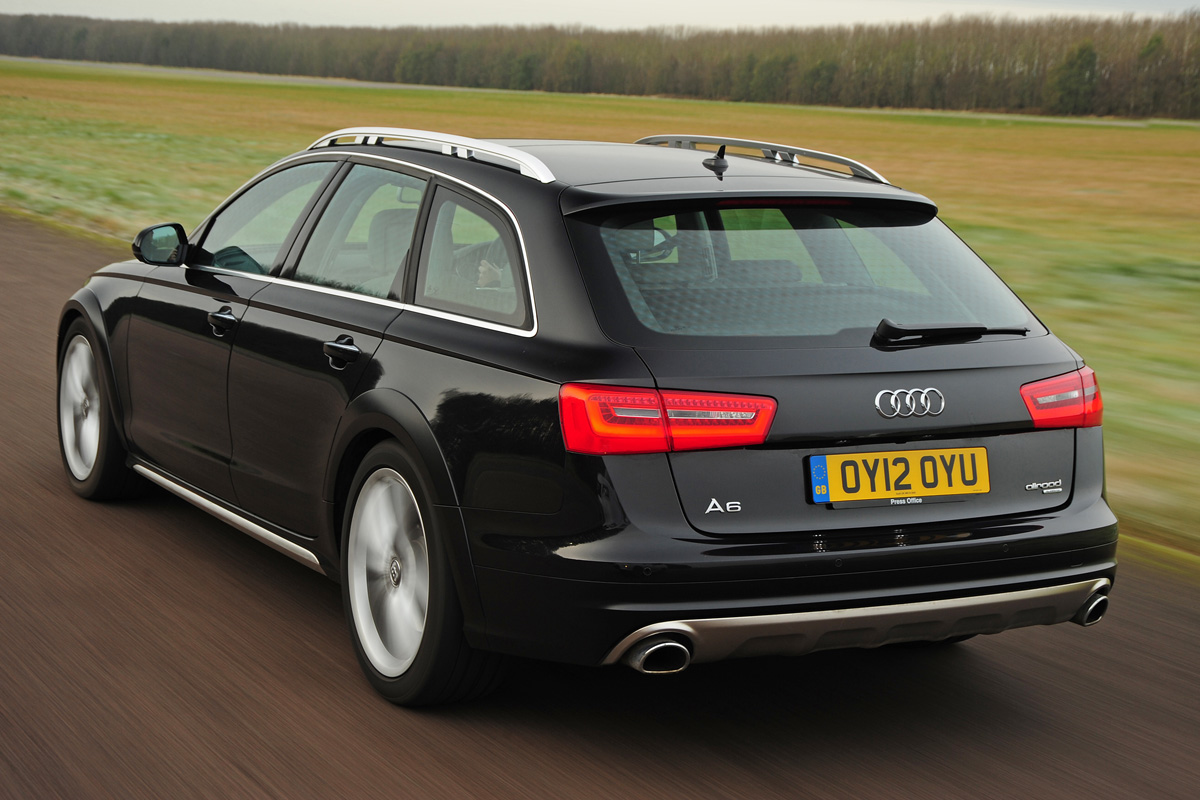 Audi A6 Allroad rear tracking