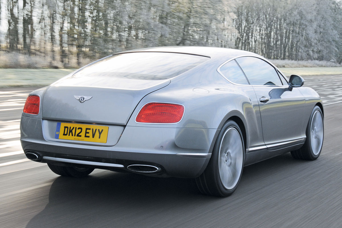 Bentley Continental GT Speed rear tracking