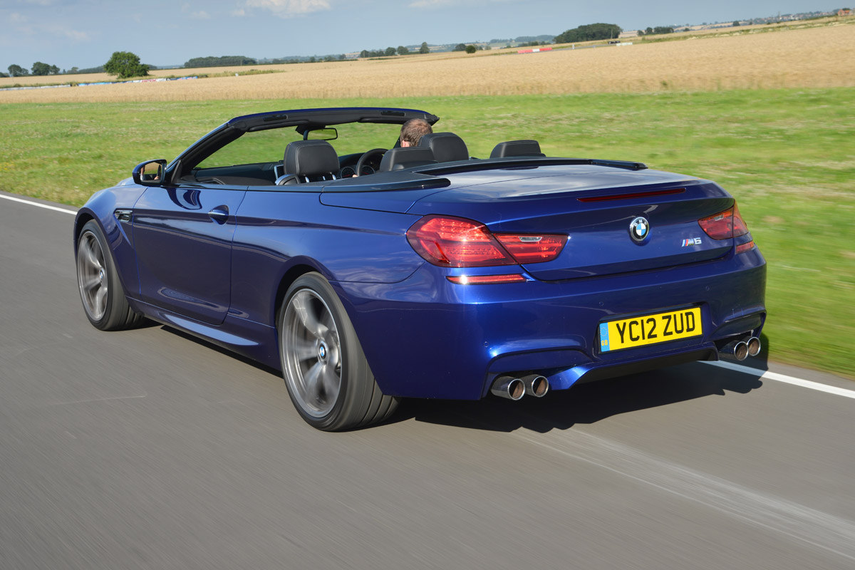 BMW M6 Convertible rear