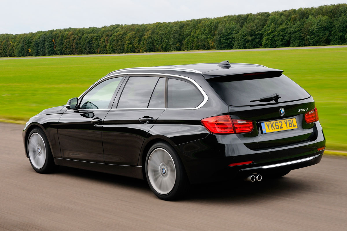 BMW 330d Touring rear tracking